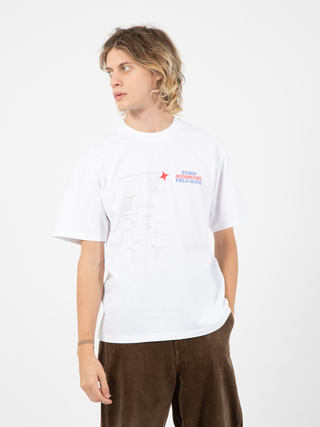 T-shirt Rooms white