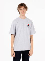 EDWIN - T-shirt Sunset on Mt Fuji grey marl