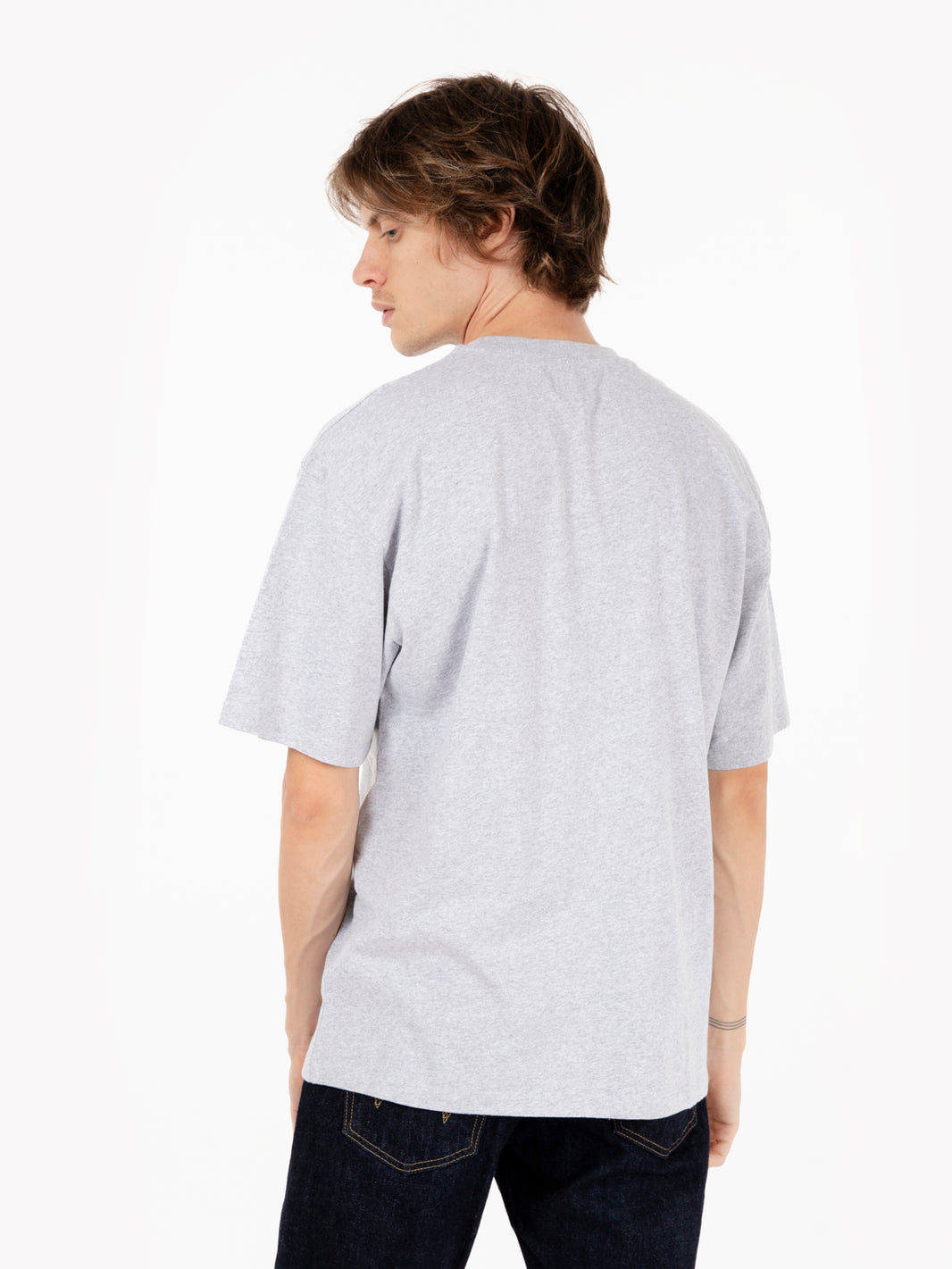 T-shirt Sunset on Mt Fuji grey marl