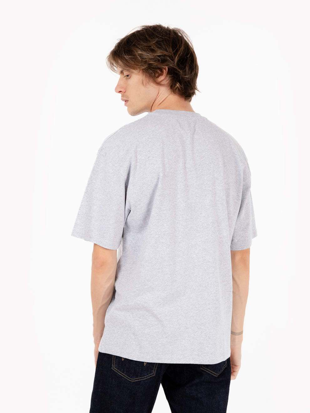 T-shirt Sunset on Mt Fuji grey marl