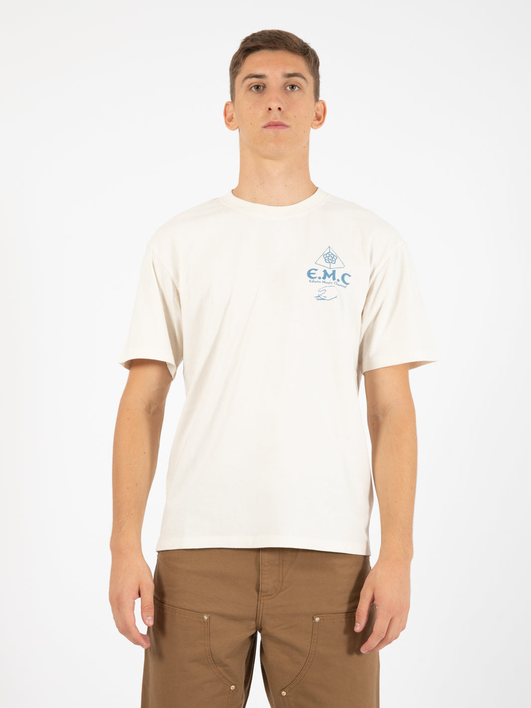 T-shirt visions of life whisper white