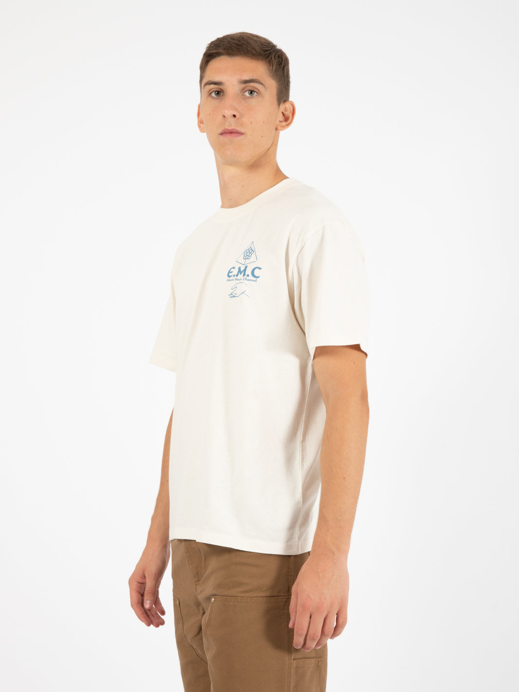 T-shirt visions of life whisper white