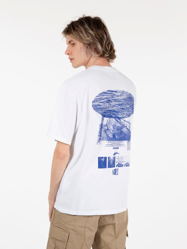 EDWIN - T-shirt Wrong Way Memories white