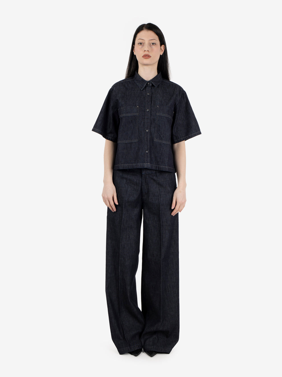 W' Delme shirt rinsed