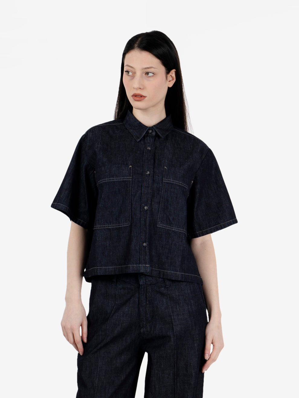 W' Delme shirt rinsed