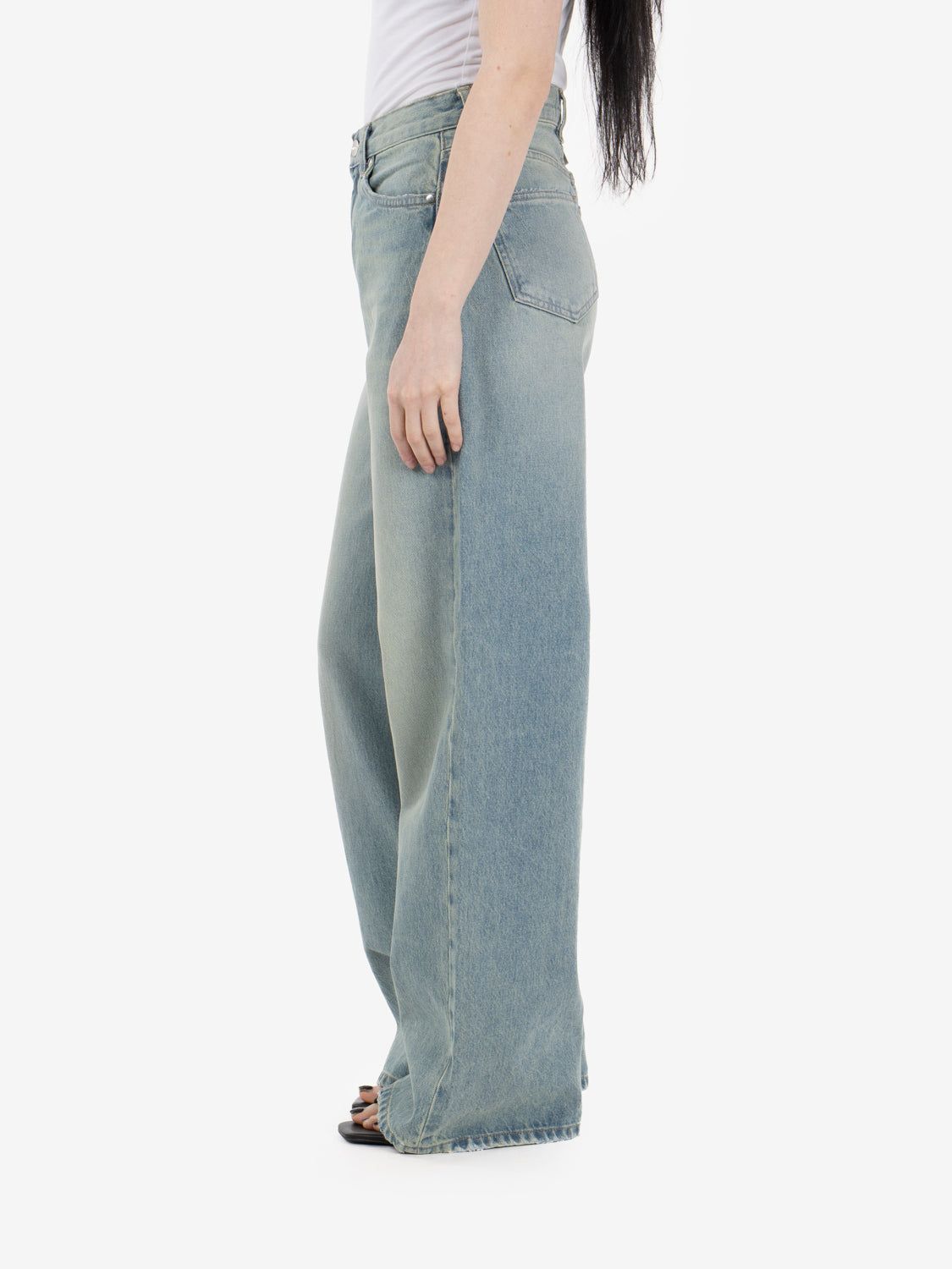 W' Olivia pant L32 crystal wash