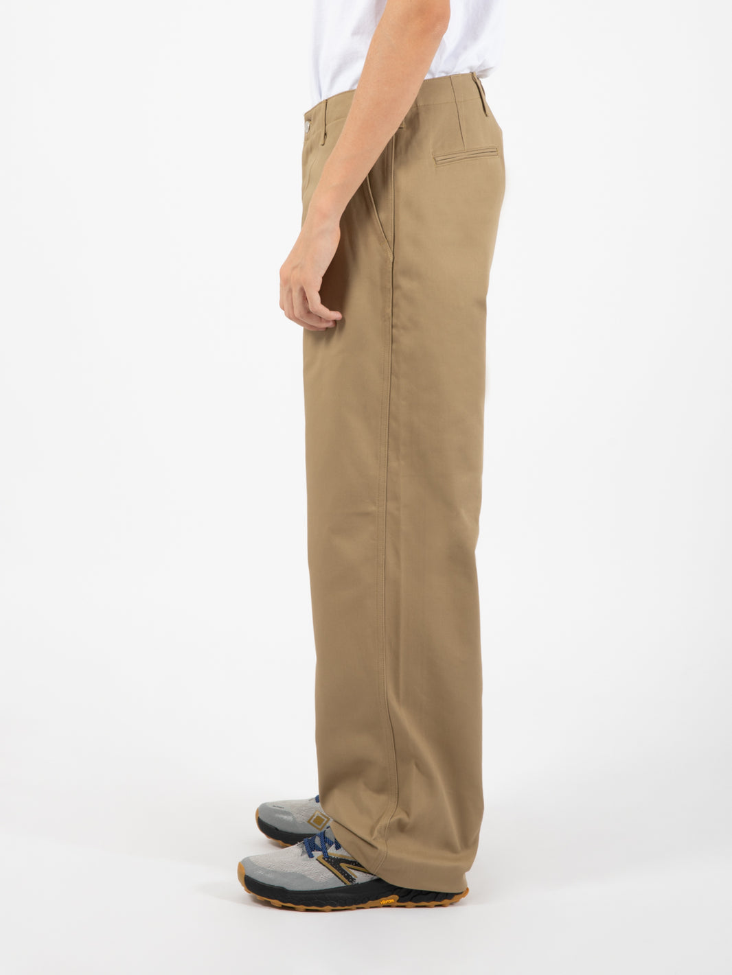 Wide trousers natural