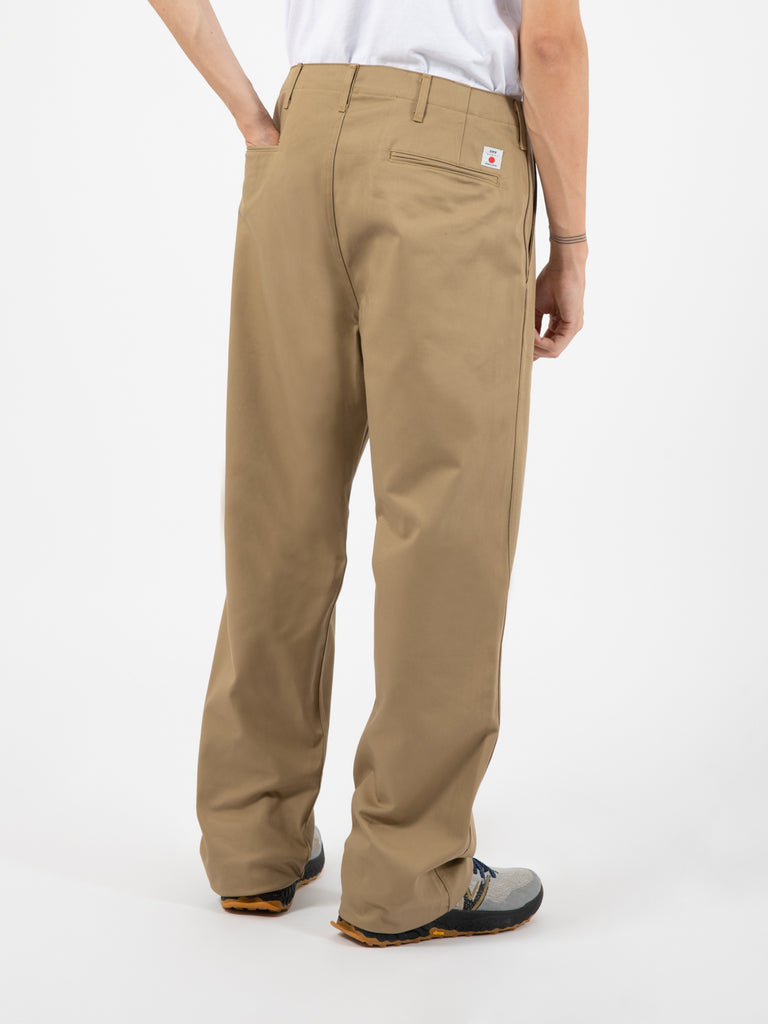 EDWIN - Wide trousers natural