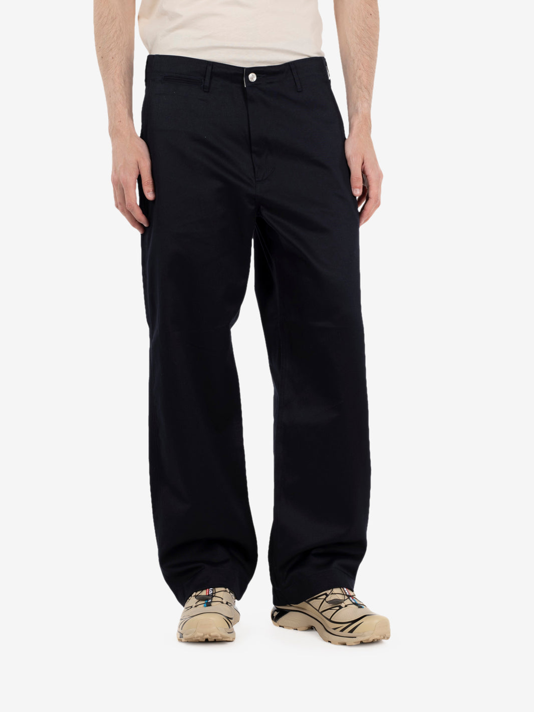 Wide trousers navy