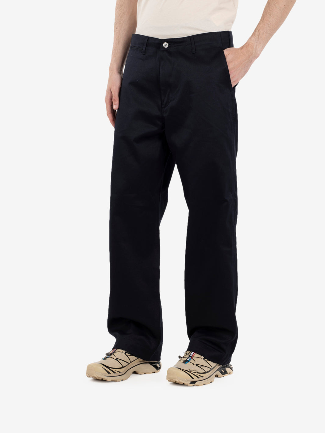 Wide trousers navy