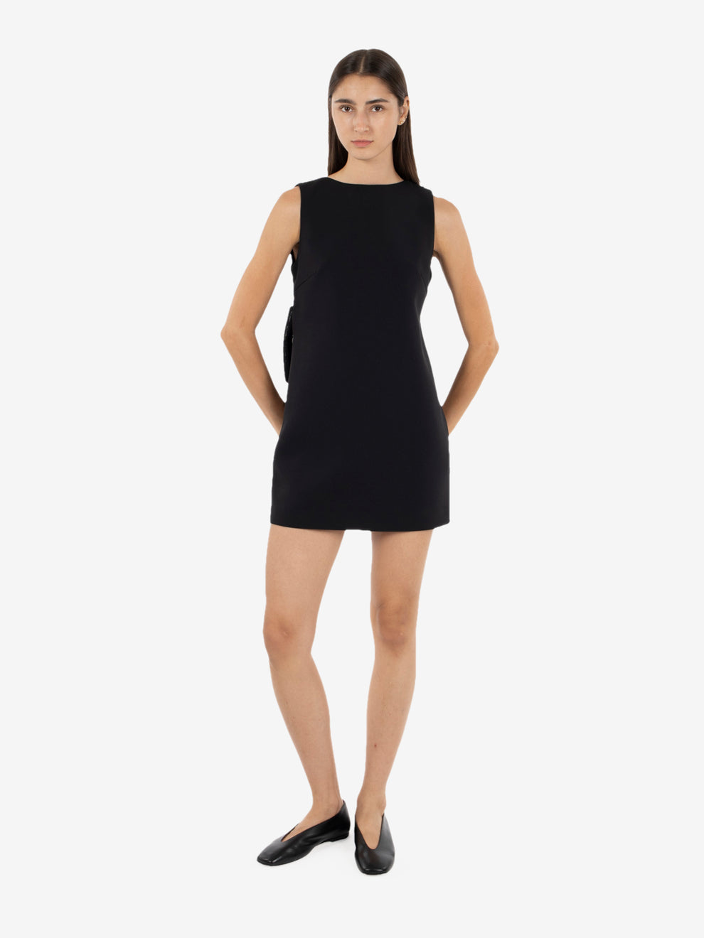 SHORT BLACK DRESS EFW260303_001