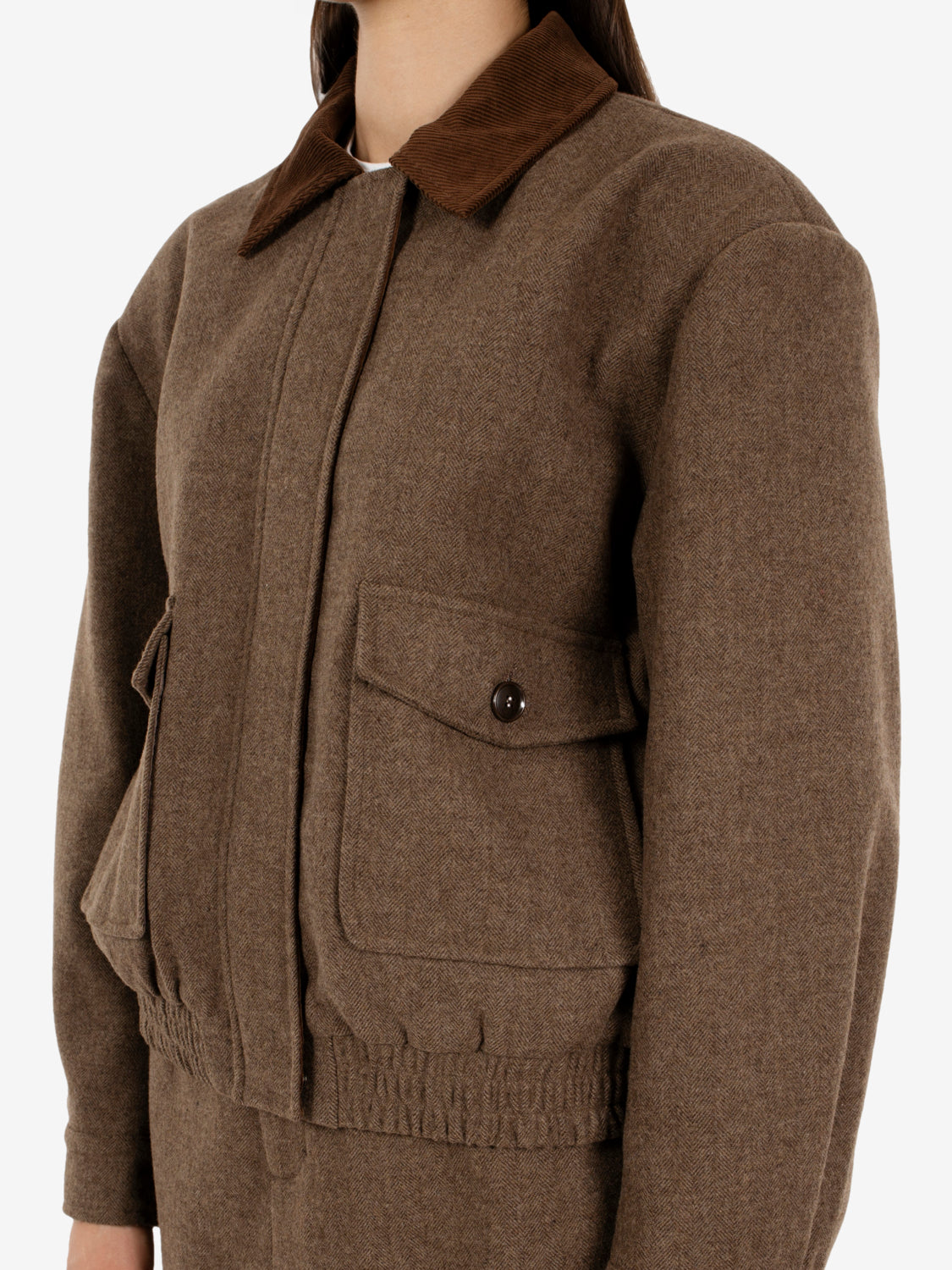 BROWN BOMBER JACKET EFW260016_038