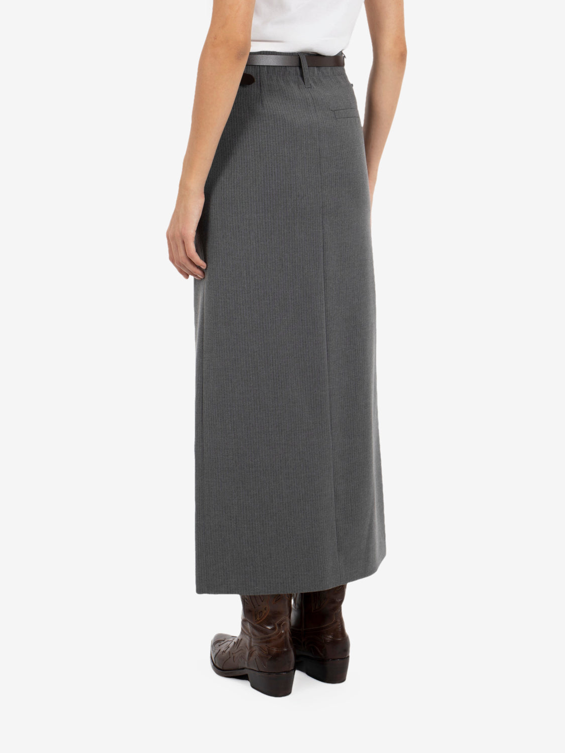GREY PENCIL SKIRT EFW260247_072