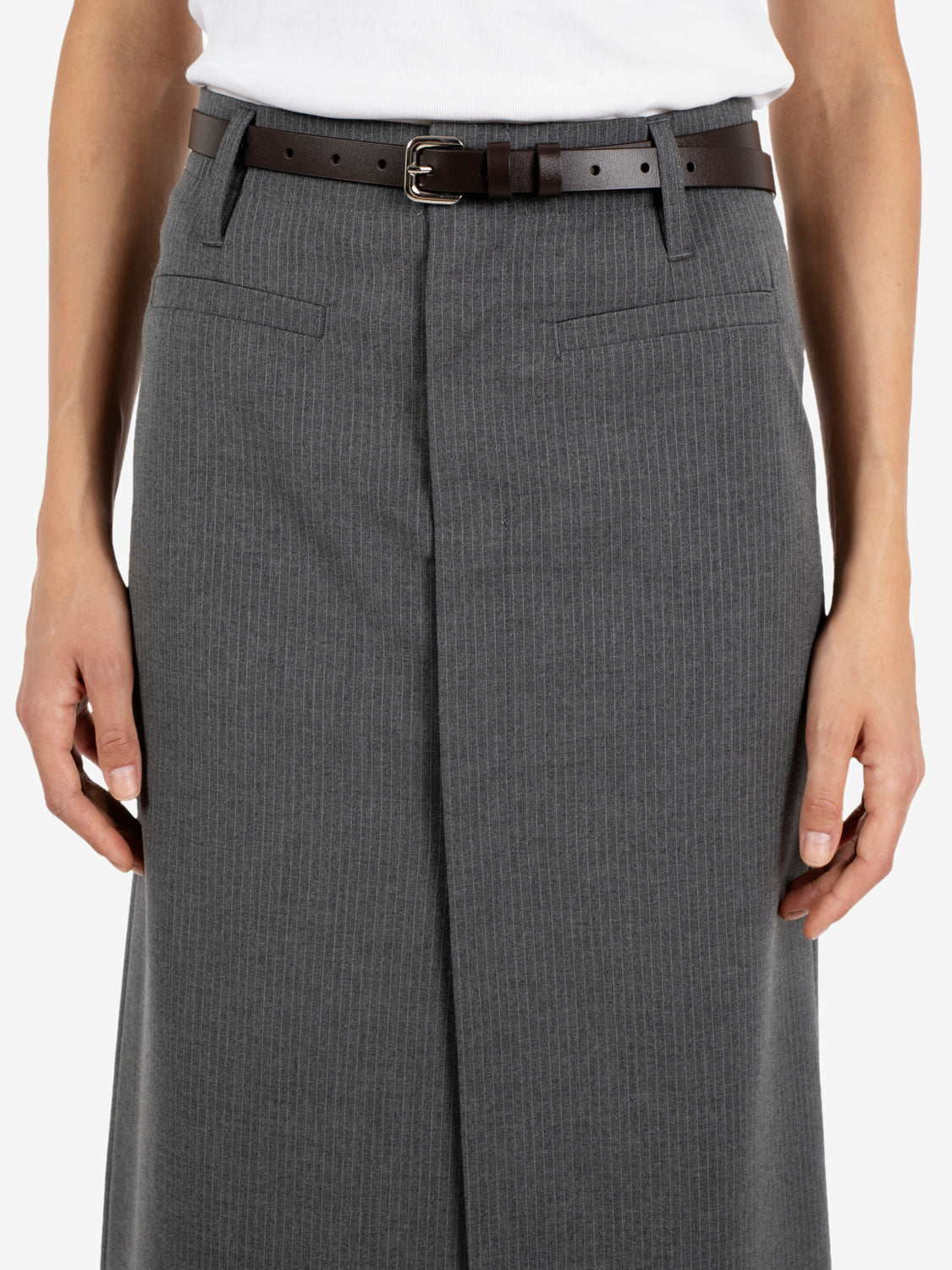 GREY PENCIL SKIRT EFW260247_072