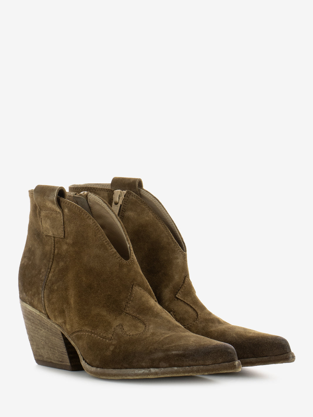 Tronchetti texani Blues Velour camel