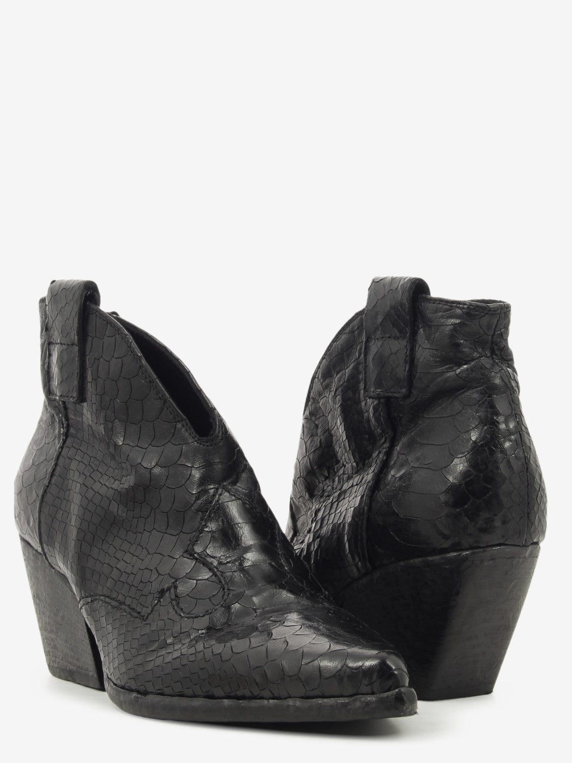 Texani Blues camoscio nero
