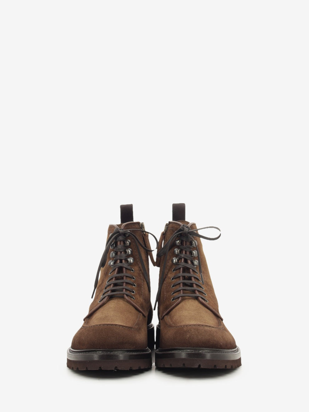 Anfibio in suede testa di moro