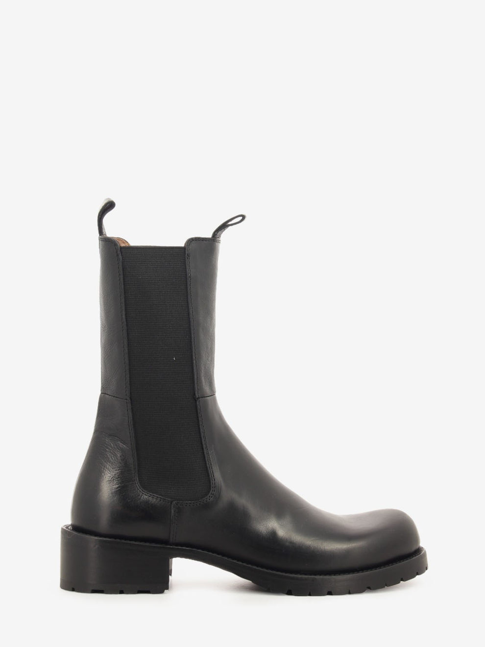 Todi black leather Chelsea boots