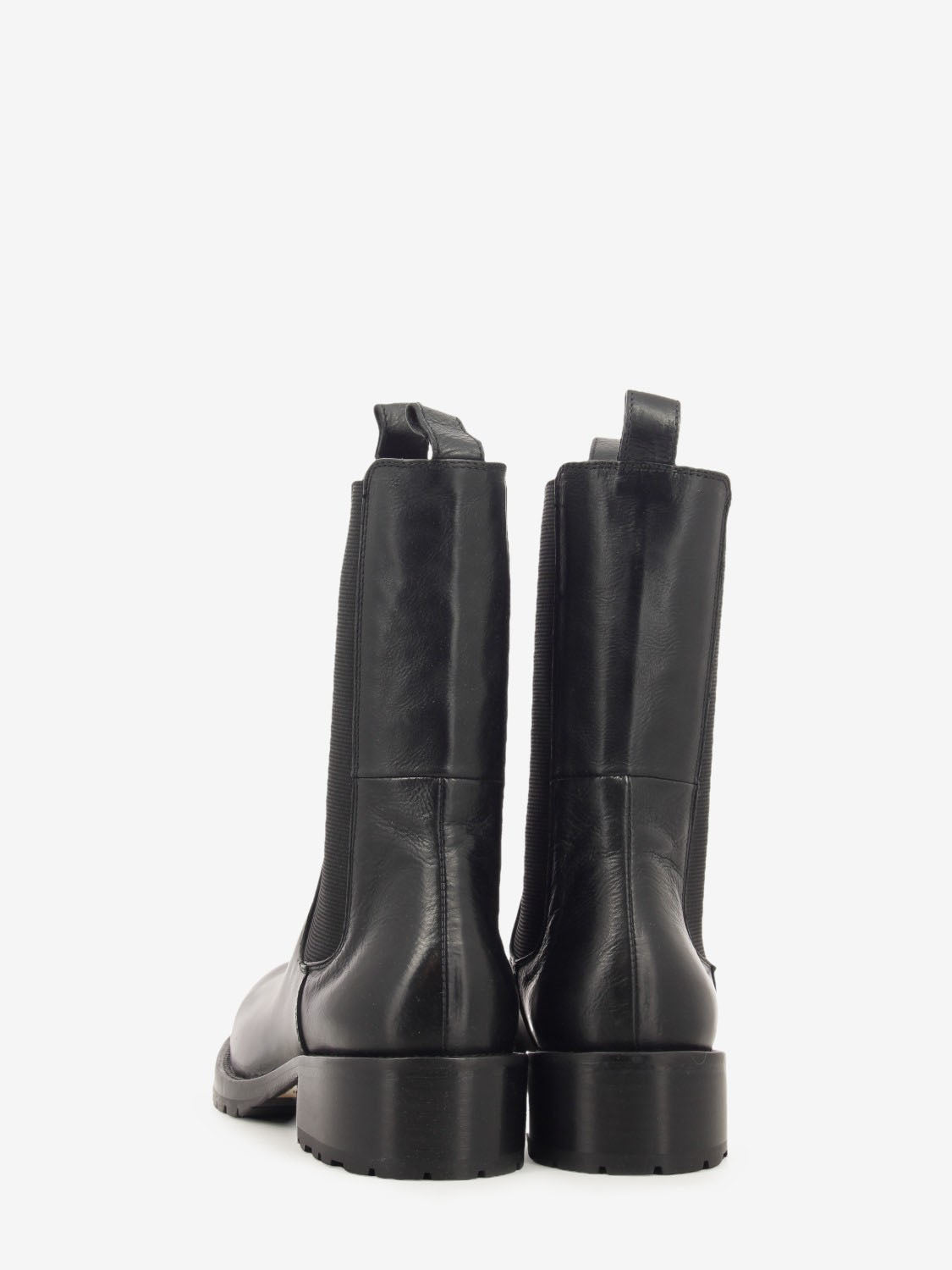 Todi black leather Chelsea boots