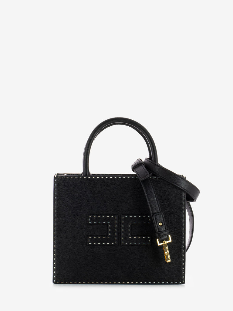 ELISABETTA FRANCHI - Borsa Tote piccola nera