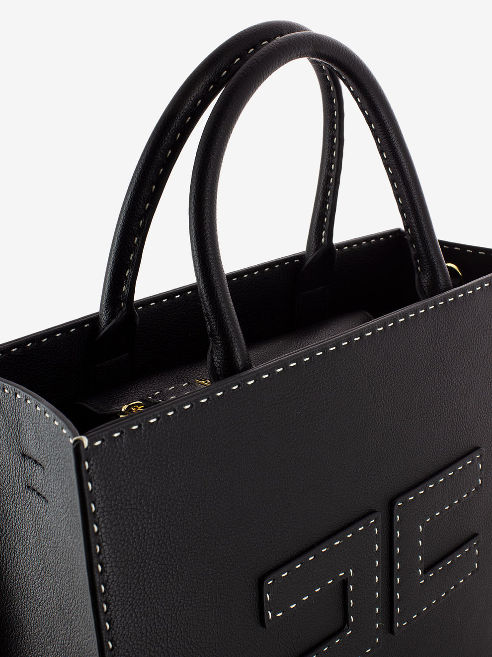 Black Medium Tote Bag