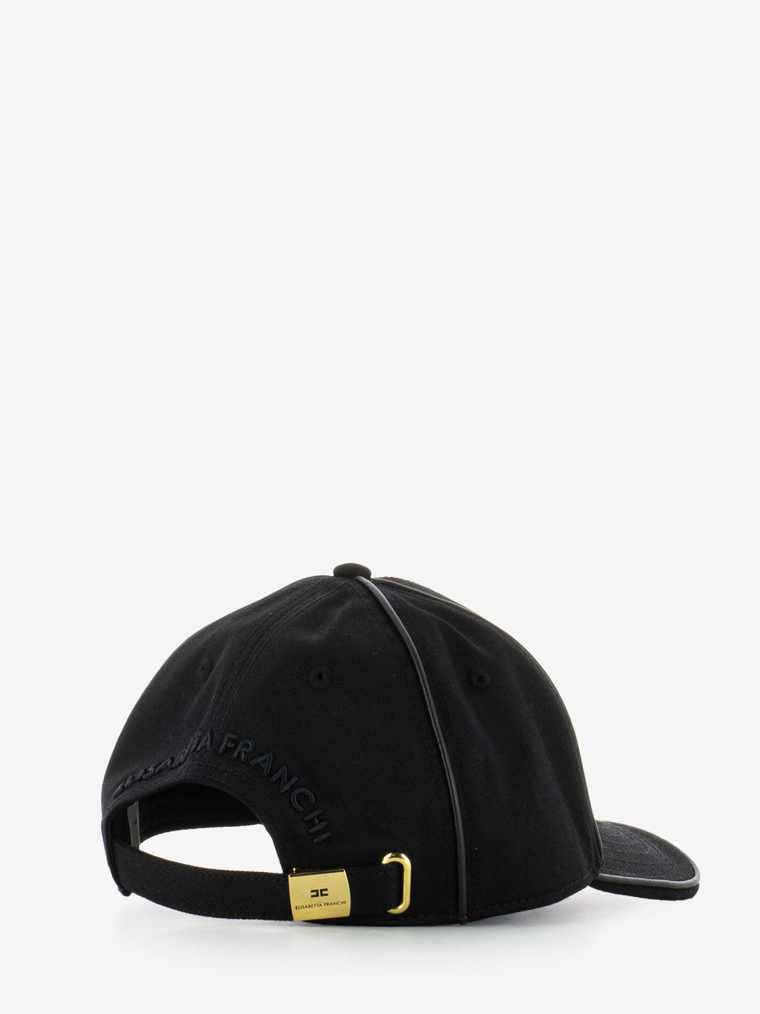 Cappello piping gabardina nero
