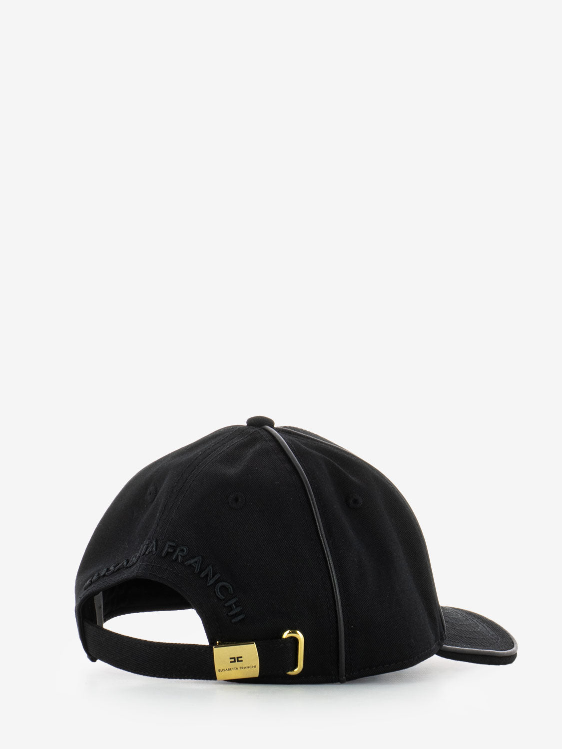 Cappello piping gabardina nero
