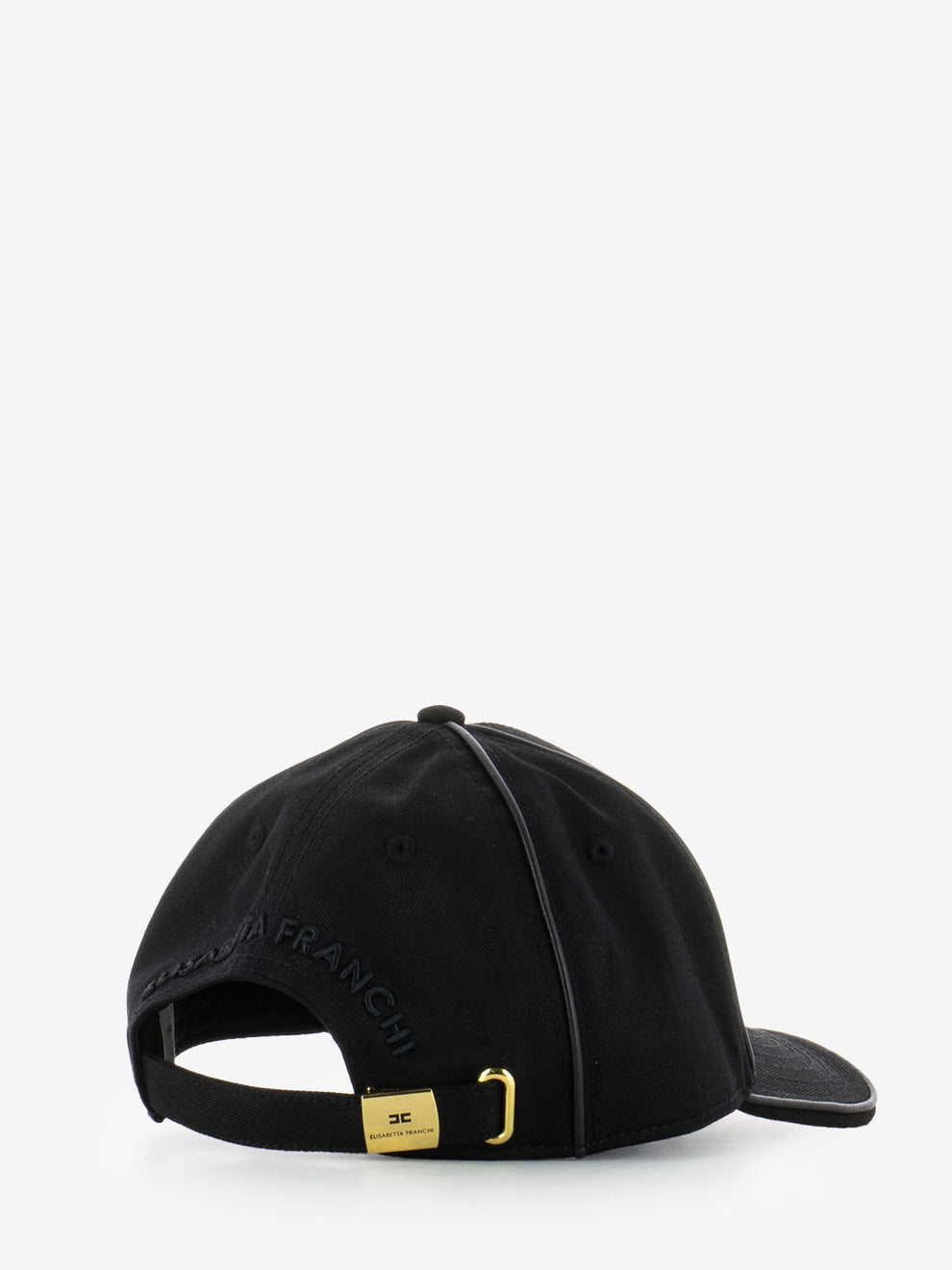 Cappello piping gabardina nero