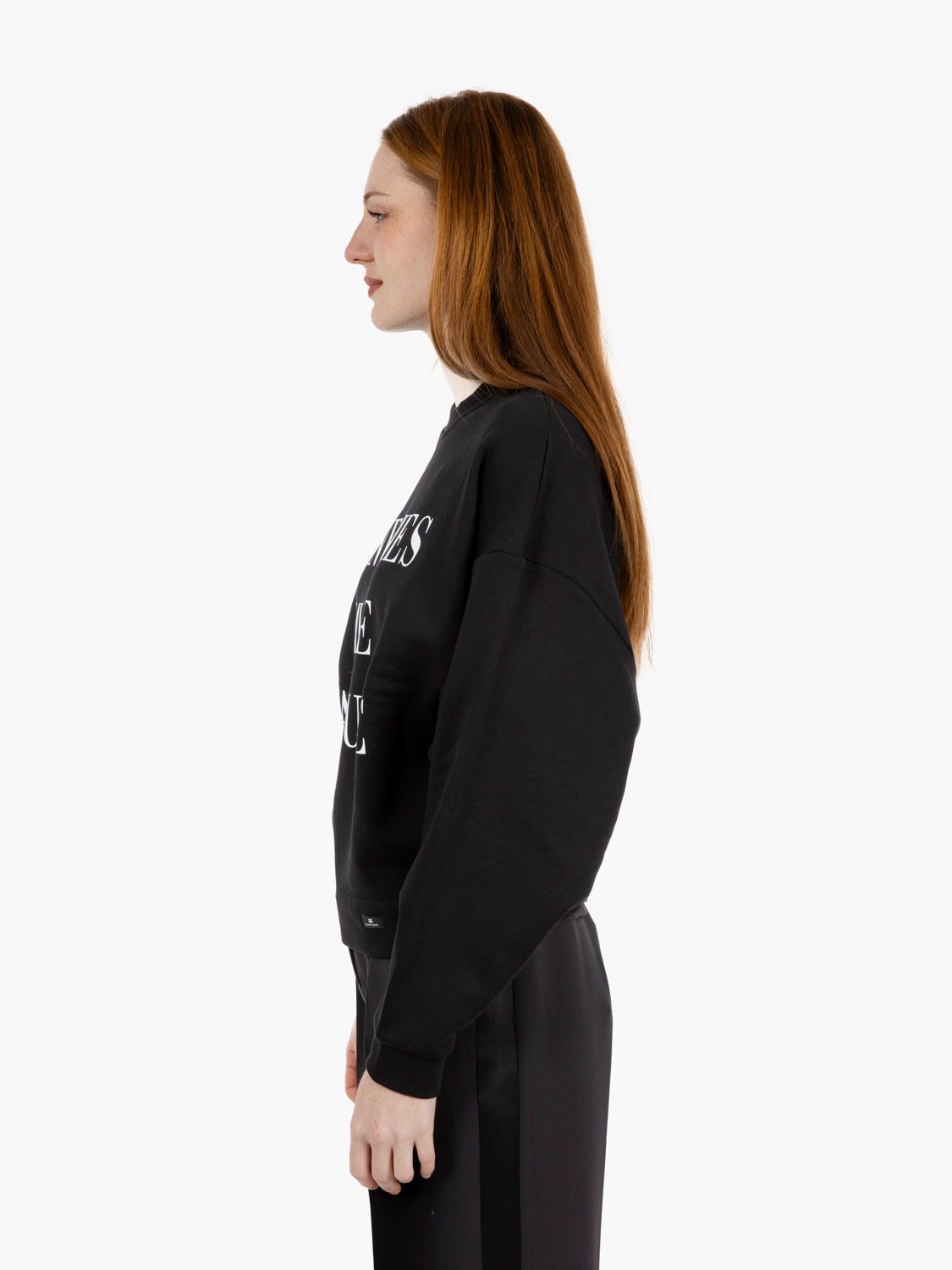 Felpa "Nineties Muse Attitude" nero