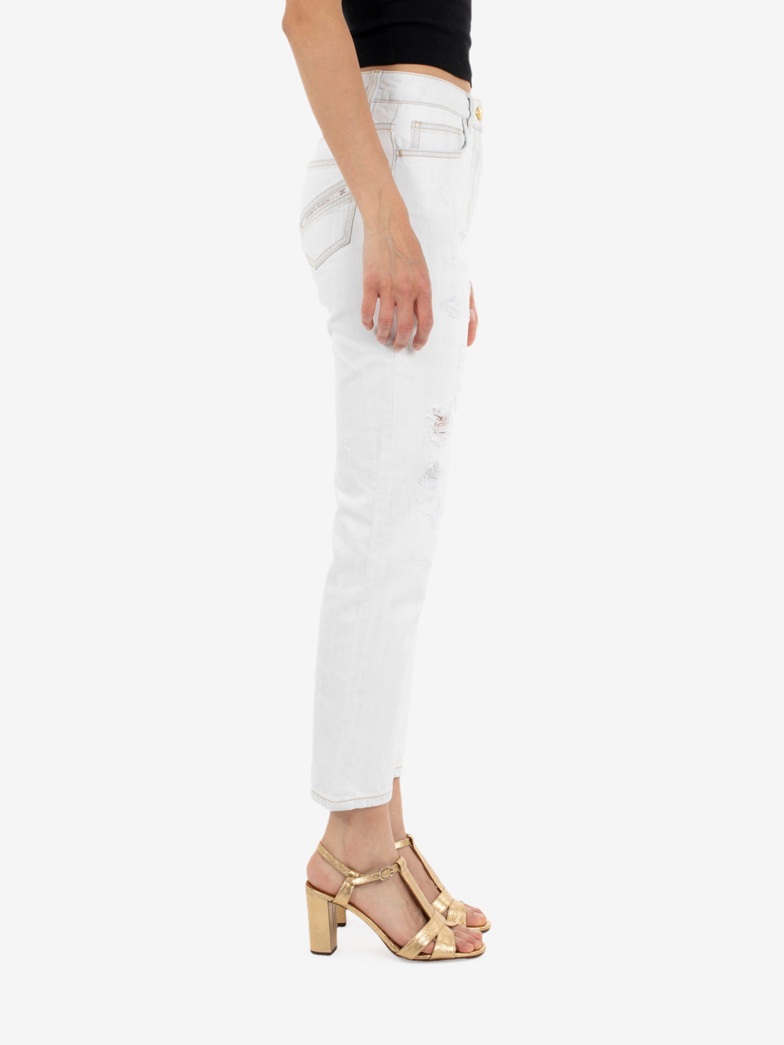 Bleached Destroyed Jeans