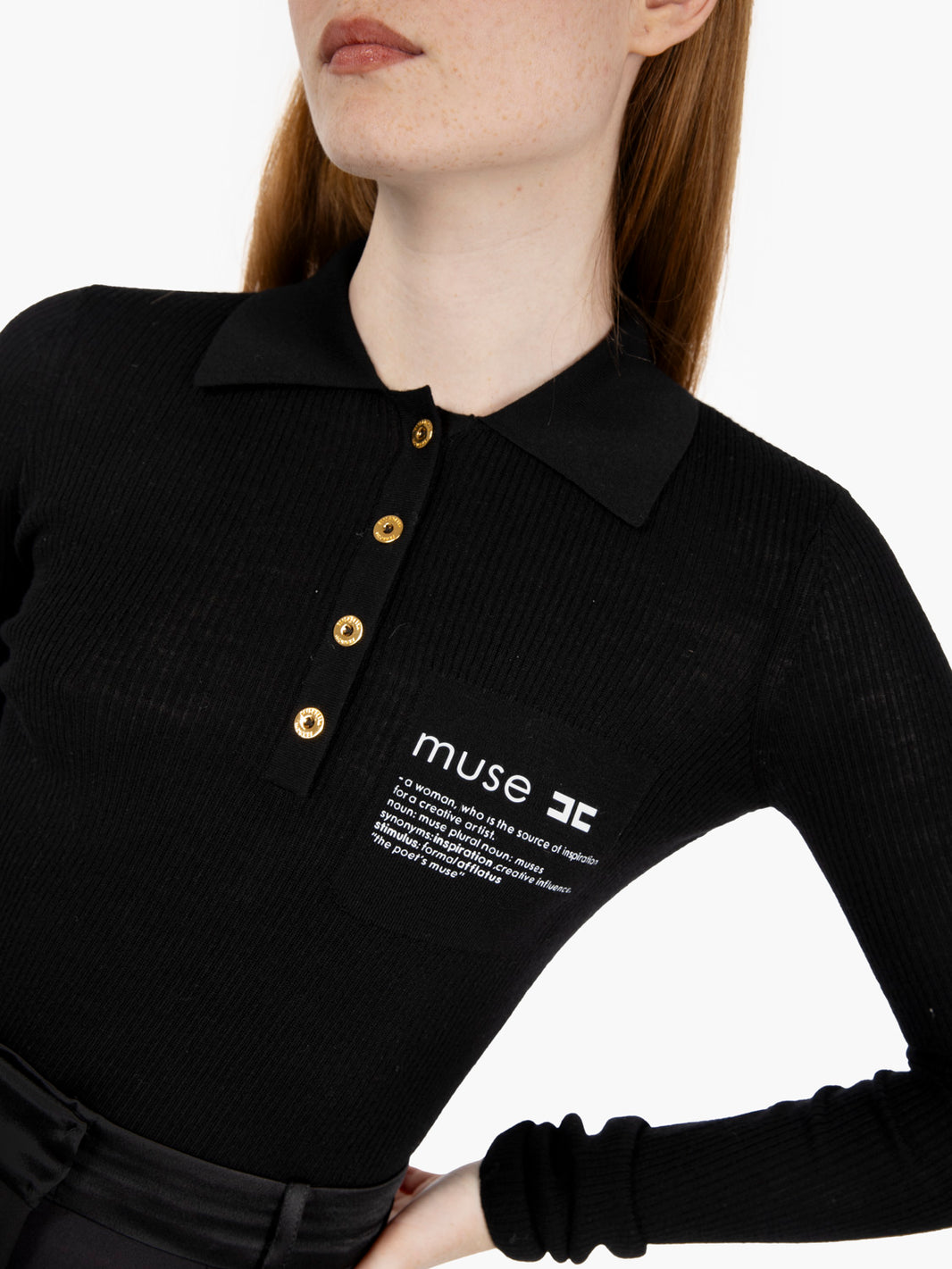 BLACK TRICOT SWEATER MK40B57E2_110