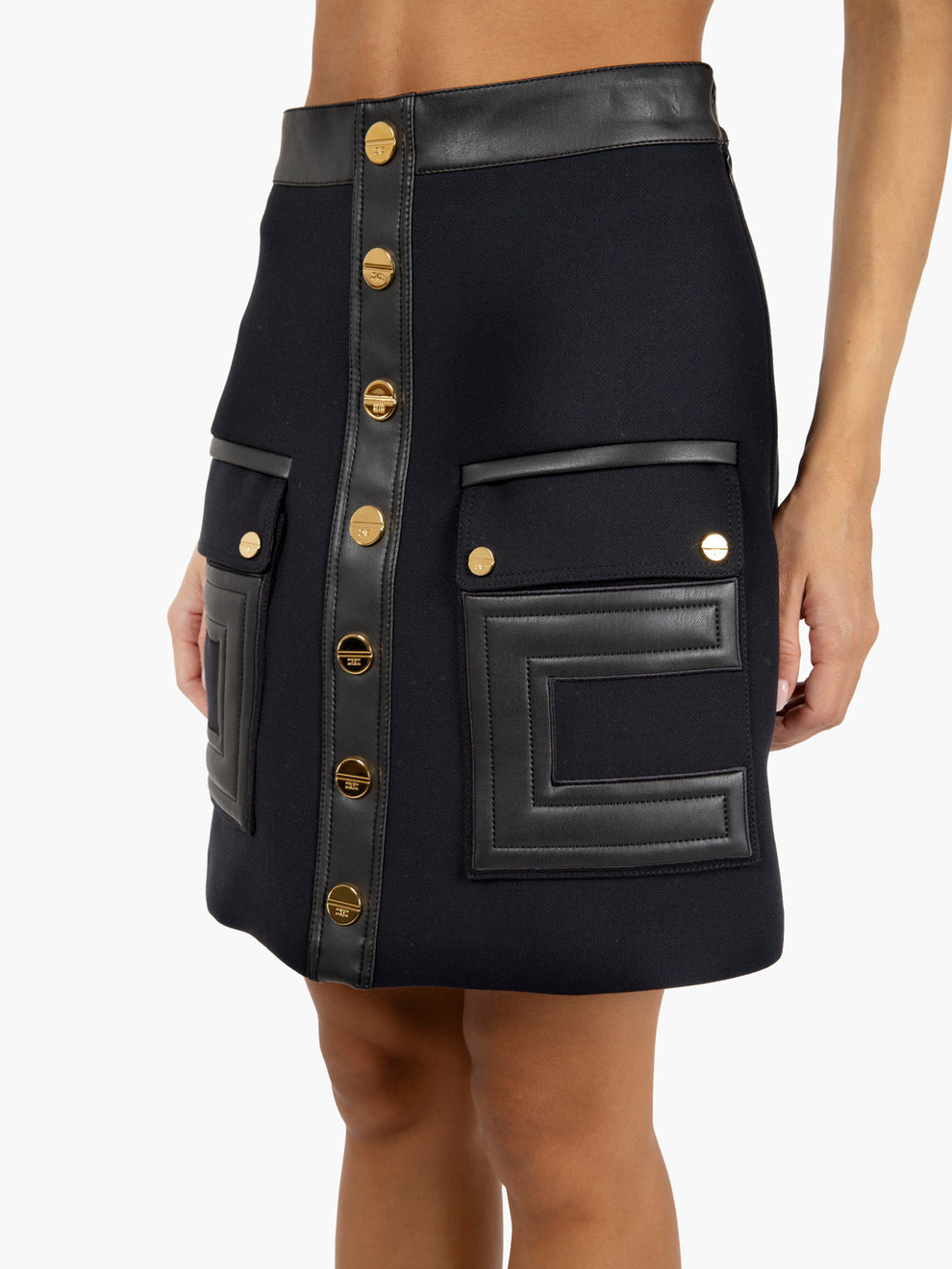 BLACK SKIRT GO12057E2_110