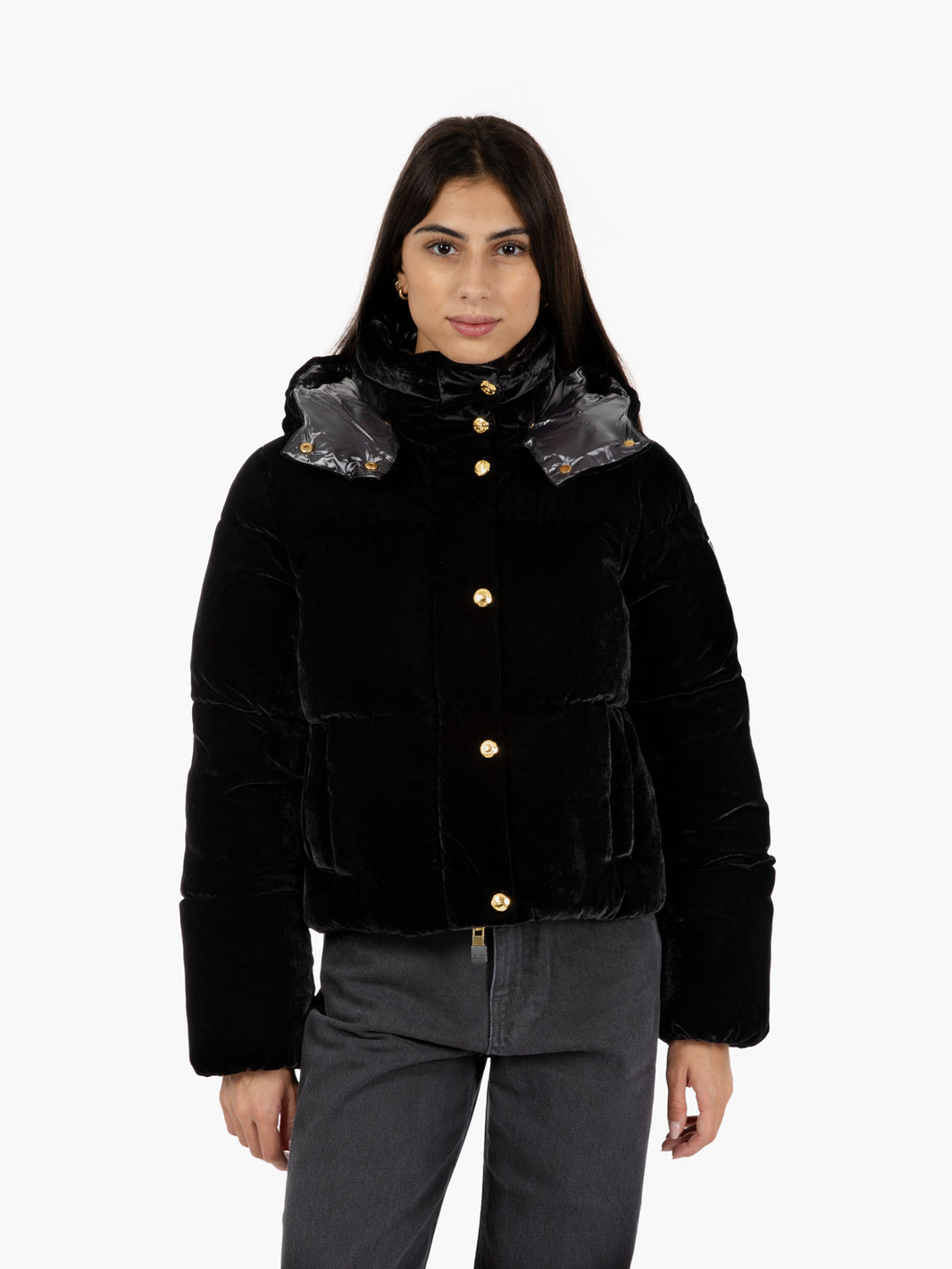 BLACK PADDED JACKET PI82D56E2_110