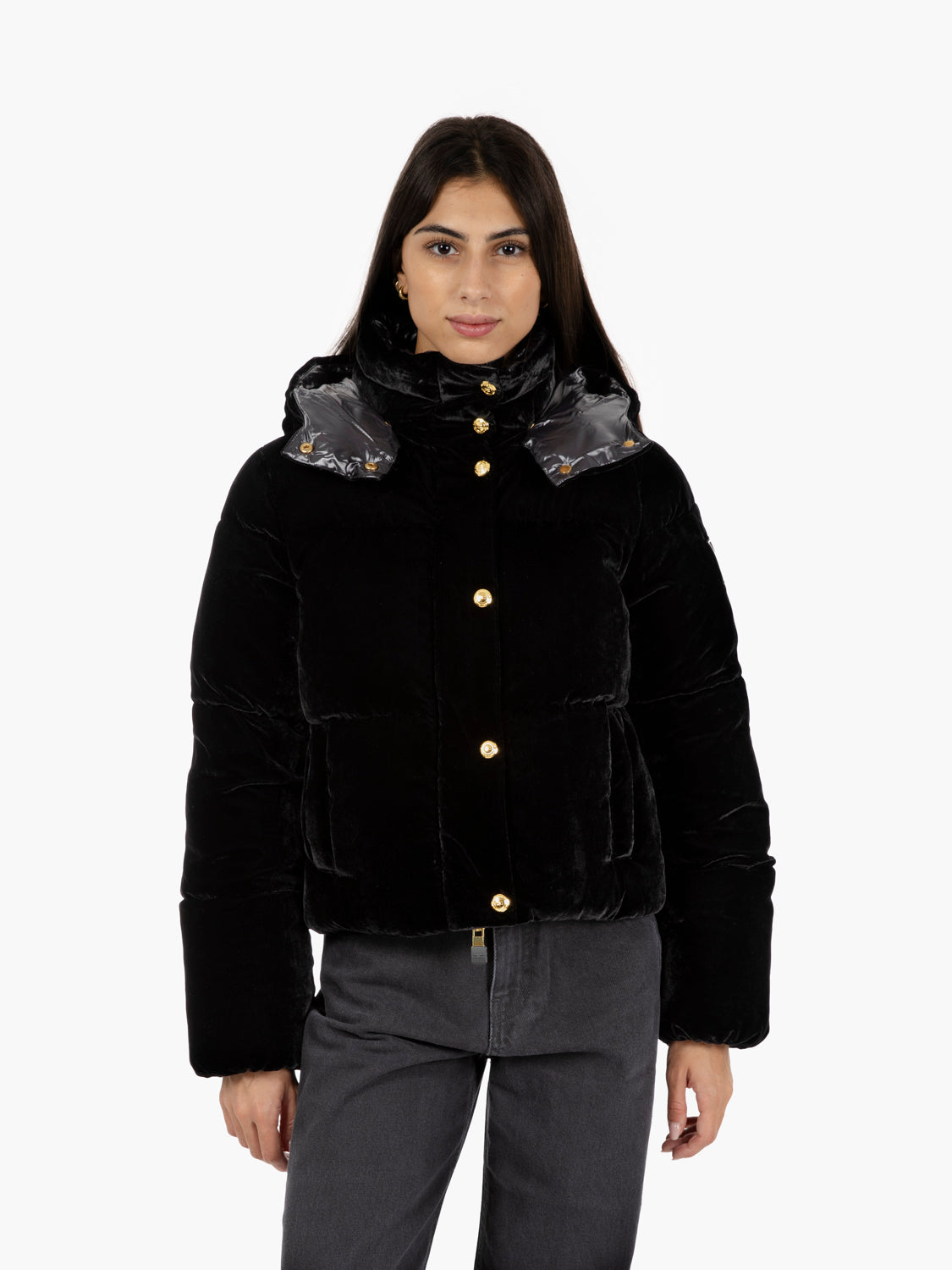 BLACK PADDED JACKET PI82D56E2_110