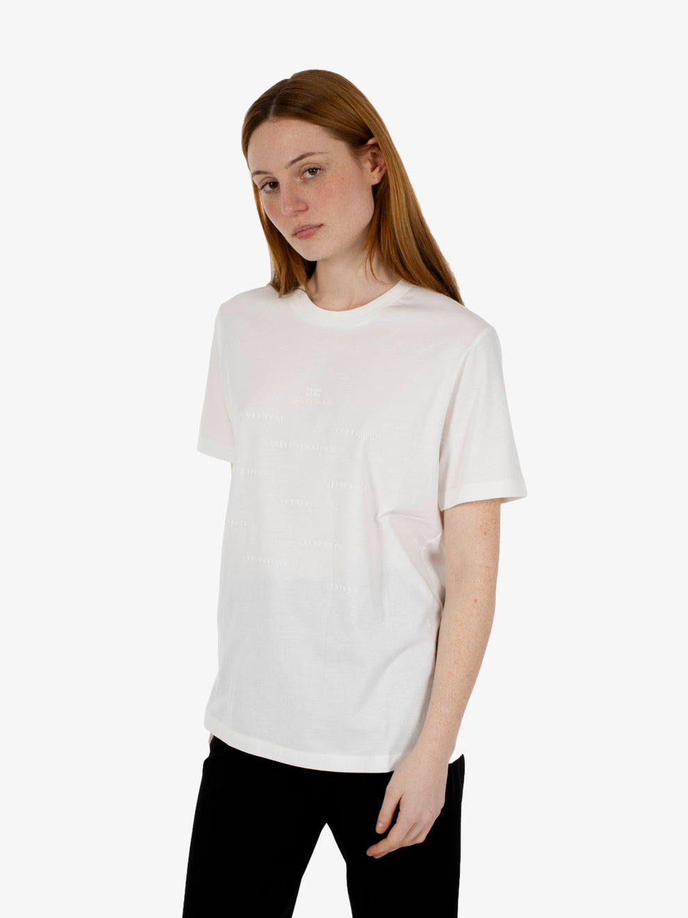 T-shirt lettering gesso