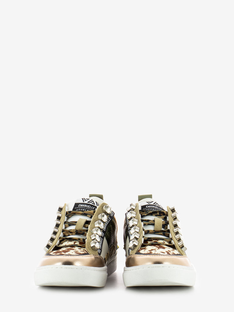 EMANUELLE VEE - Sneaker Olivia multi zebra