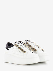 EMANUELLE VEE - Sneakers Bice strass white / black