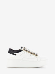 EMANUELLE VEE - Sneakers Bice strass white / black