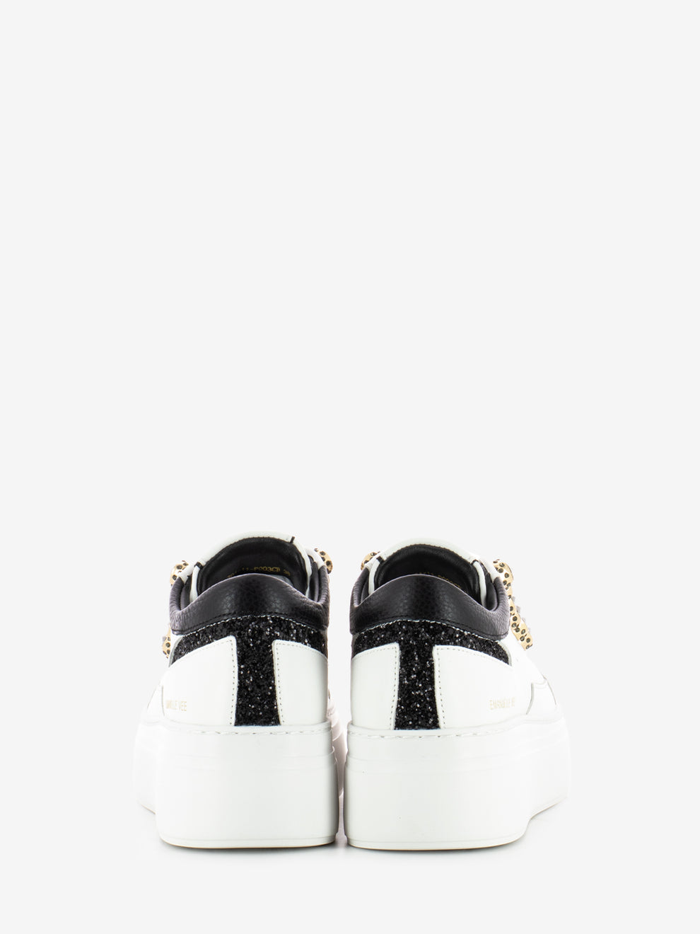 Sneakers Bice strass white / black