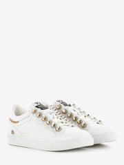 EMANUELLE VEE - Sneakers Olivia strass white / gold