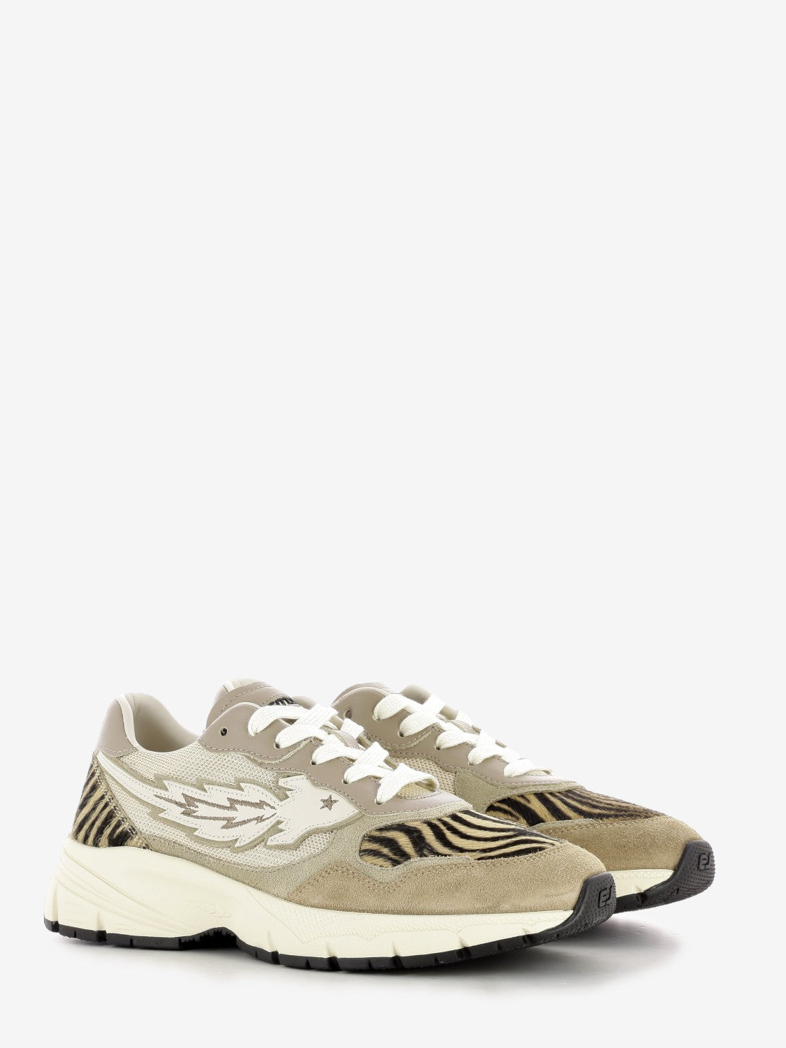 Run Rocket 6 cow suede sigaro / zebra