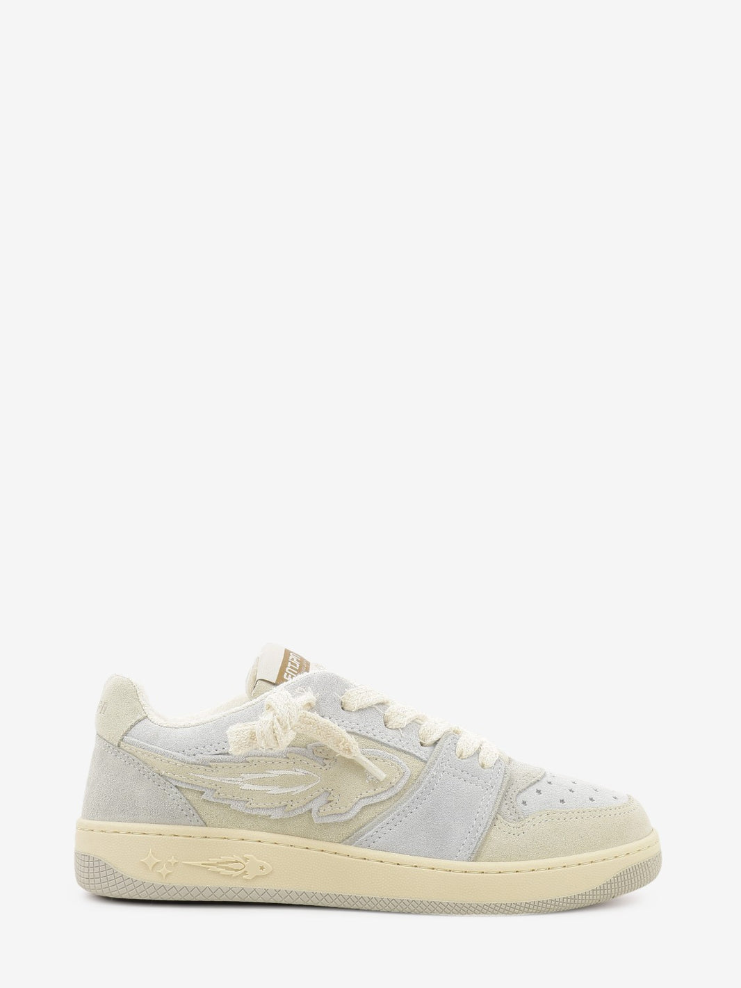 Sneakers Egg Rocket 1 suede white / light grey