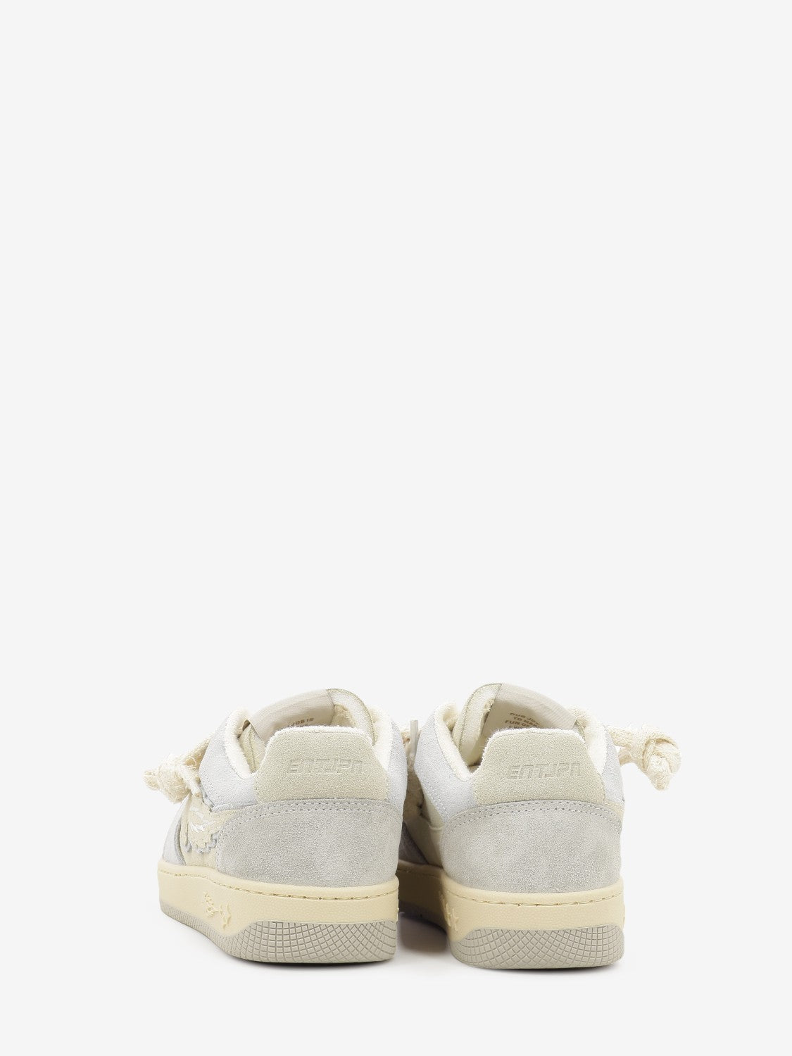 Sneakers Egg Rocket 1 suede white / light gray