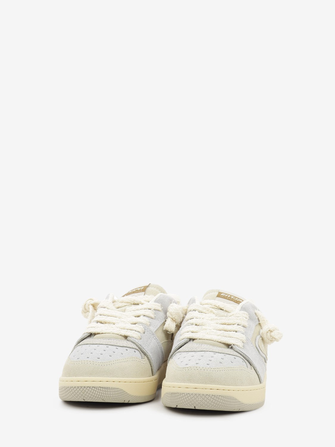 Sneakers Egg Rocket 1 suede white / light gray