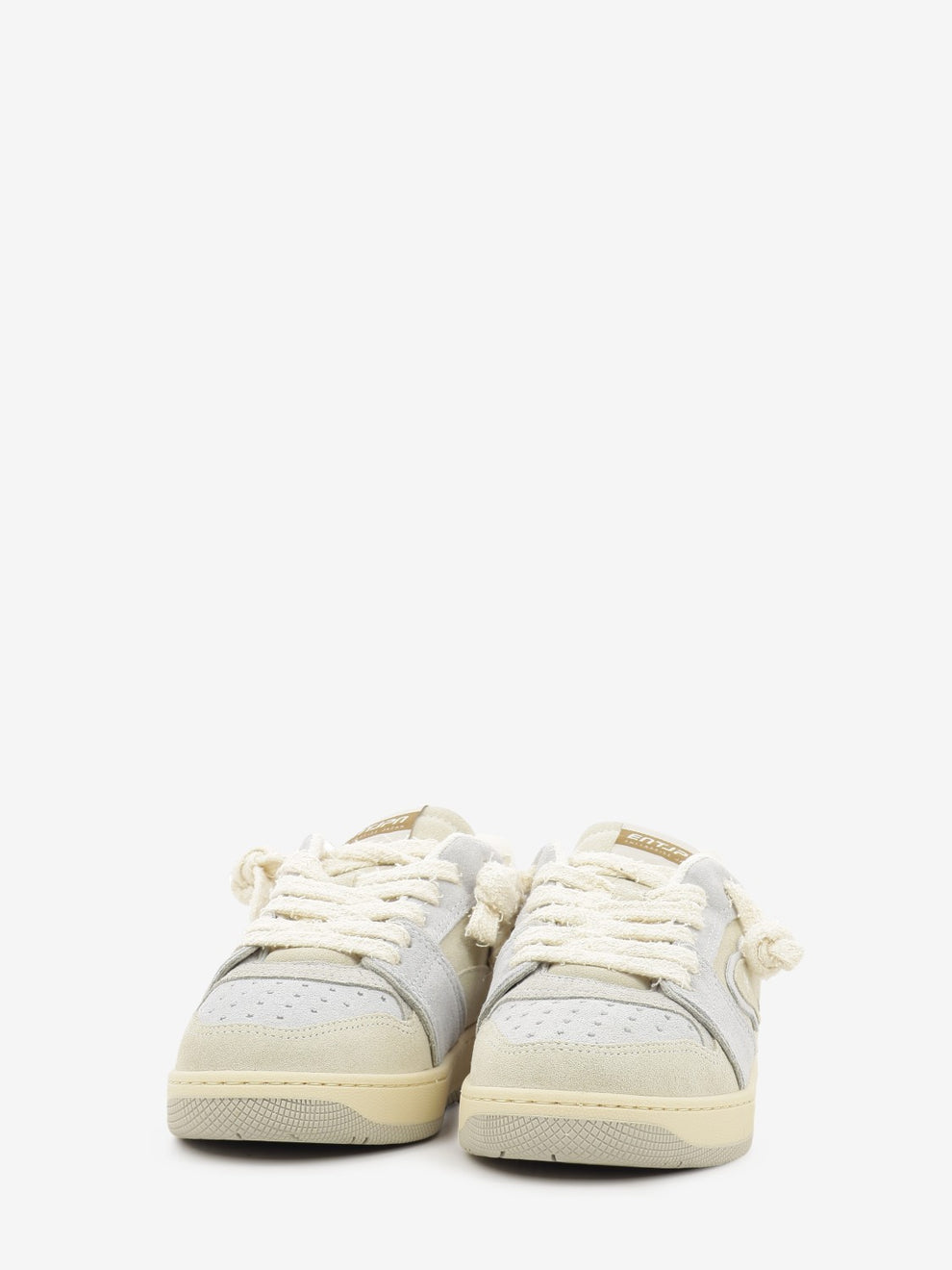 Sneakers Egg Rocket 1 suede white / light gray