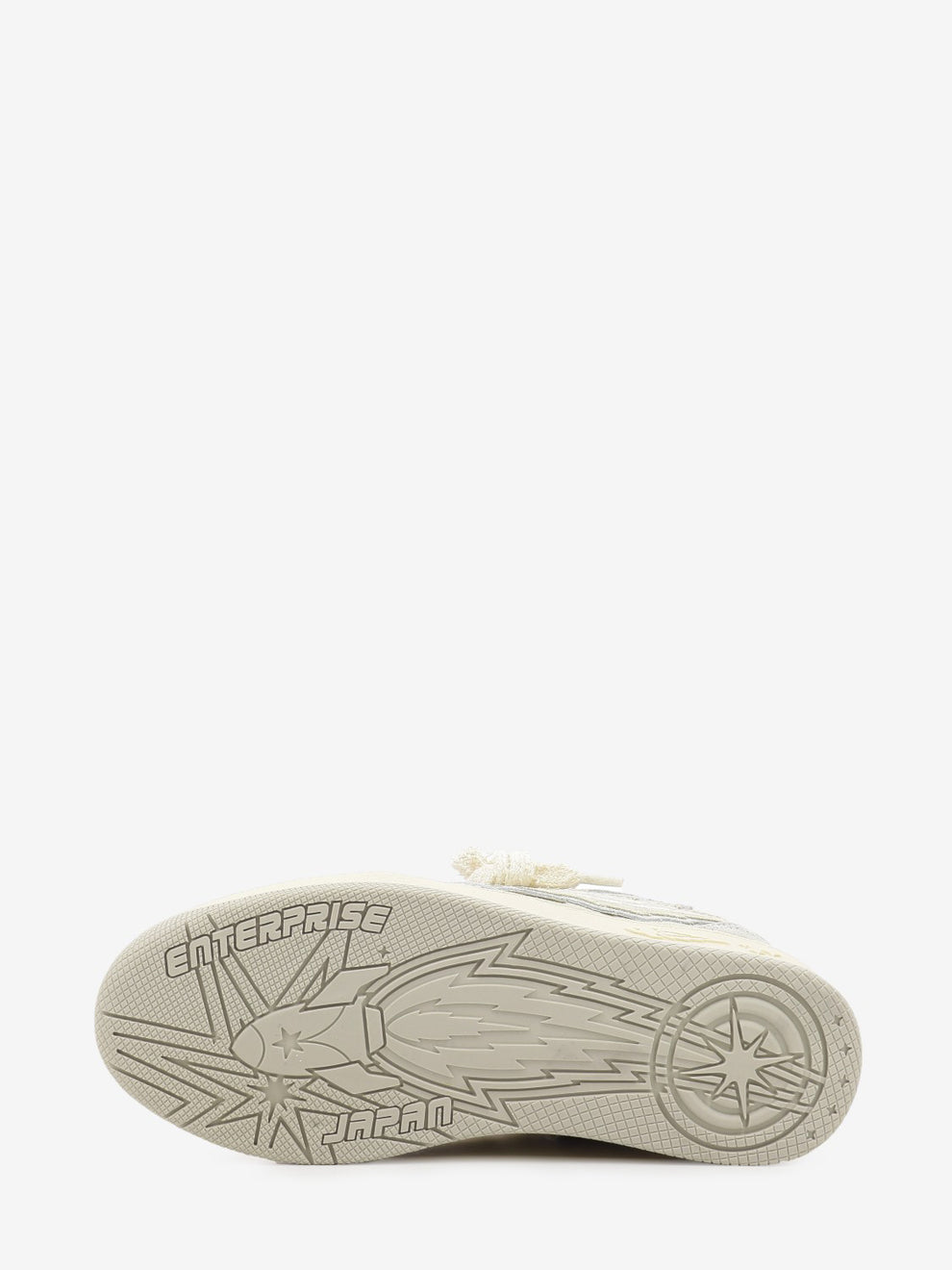Sneakers Egg Rocket 1 suede white / light gray