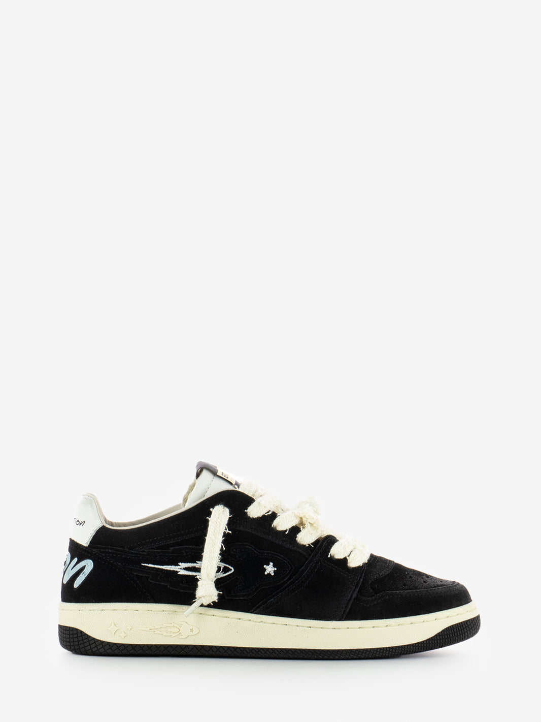 Eggo Rocket 4 vintage cow black sneakers