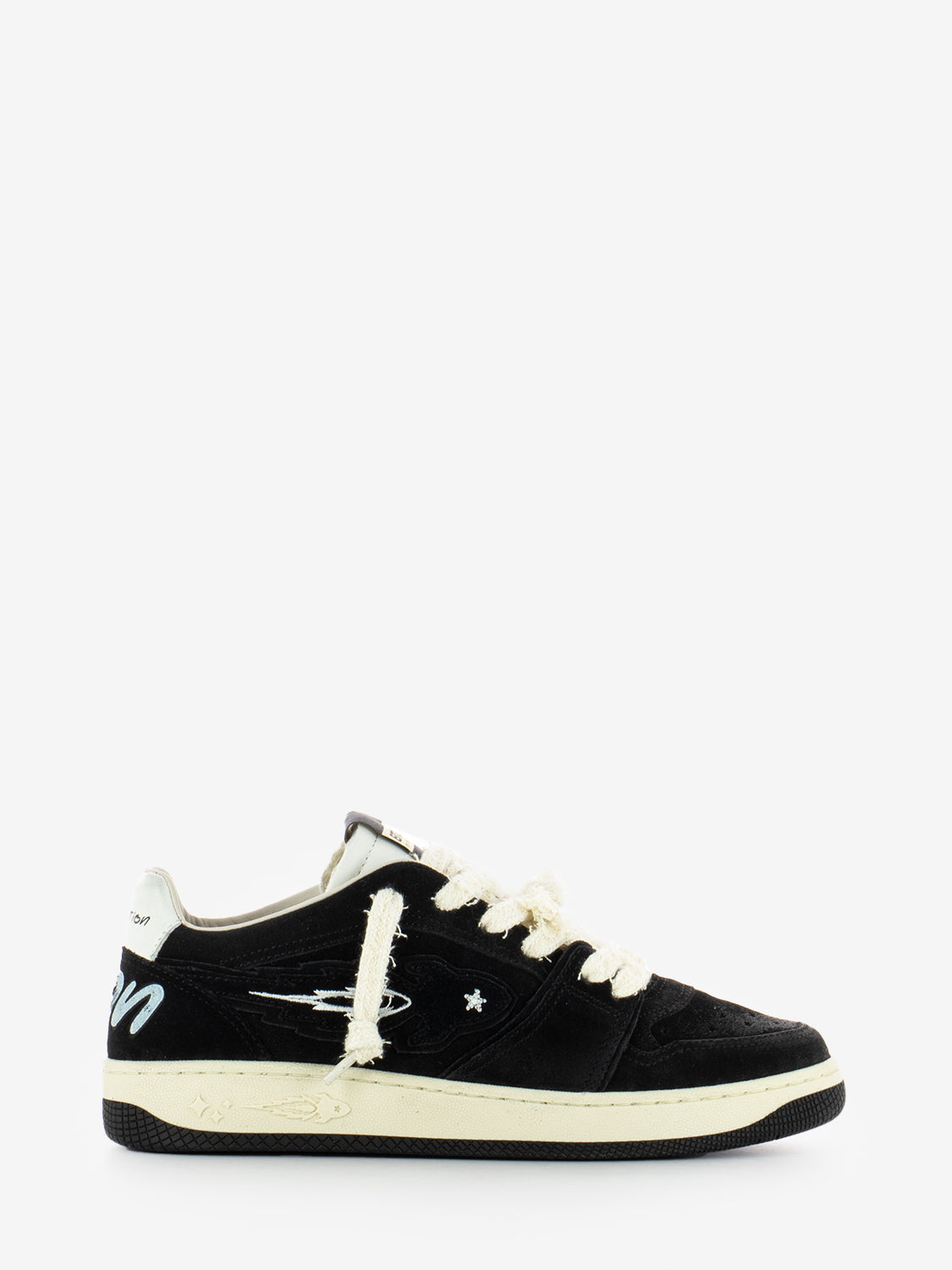 Sneakers Eggo Rocket 4 vintage cow black