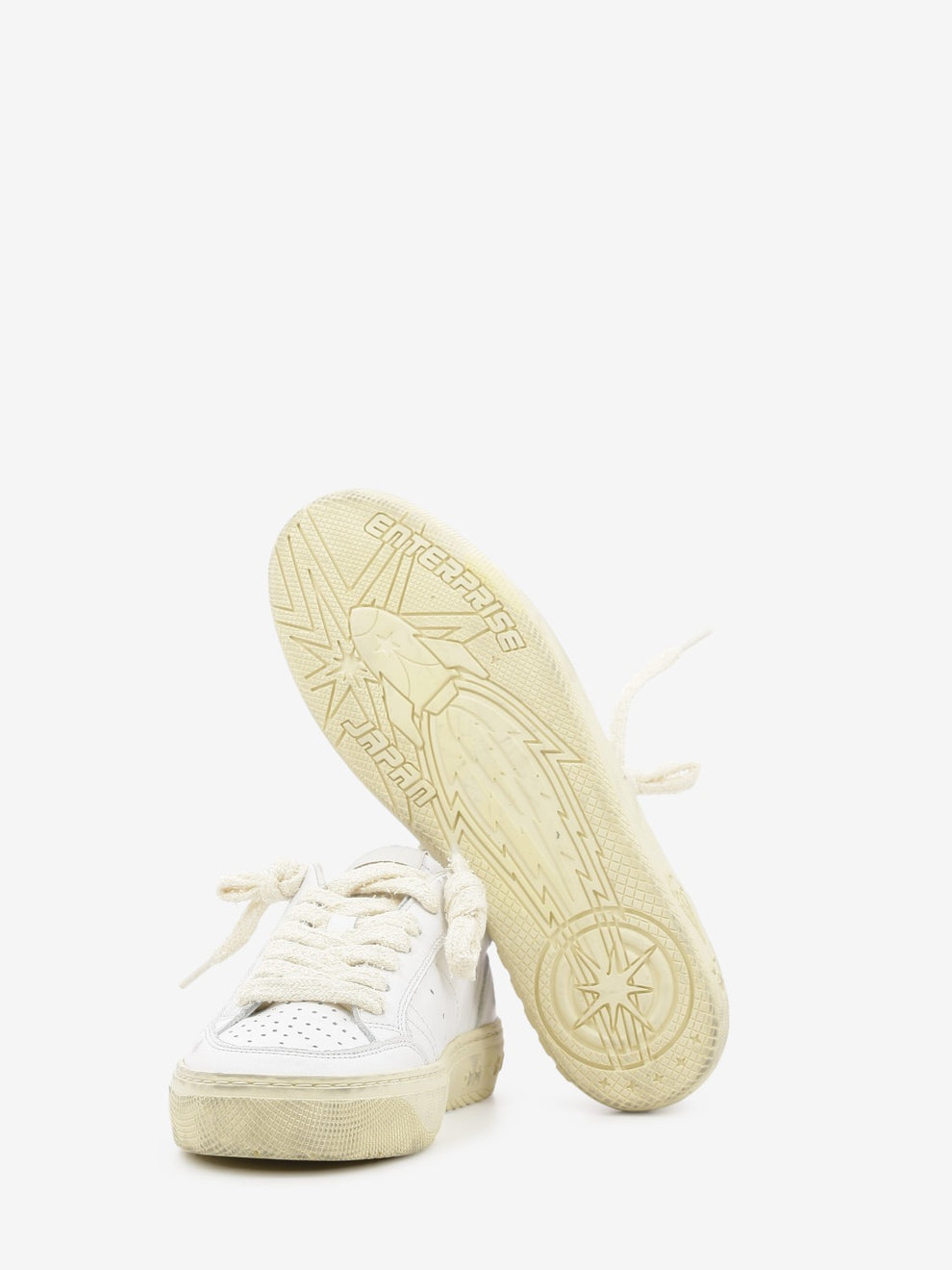 Jupiter Rocket 10 leather sneakers white