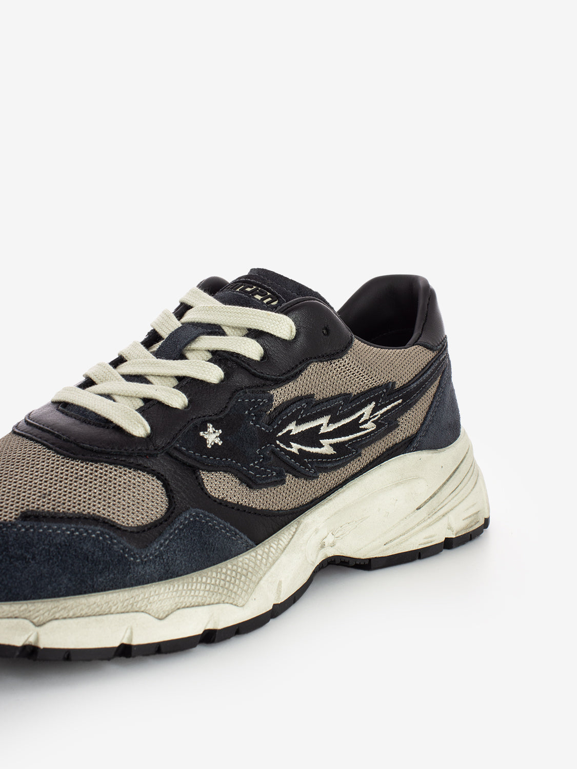 Sneakers Run Rocket 2 cow suede blue / black